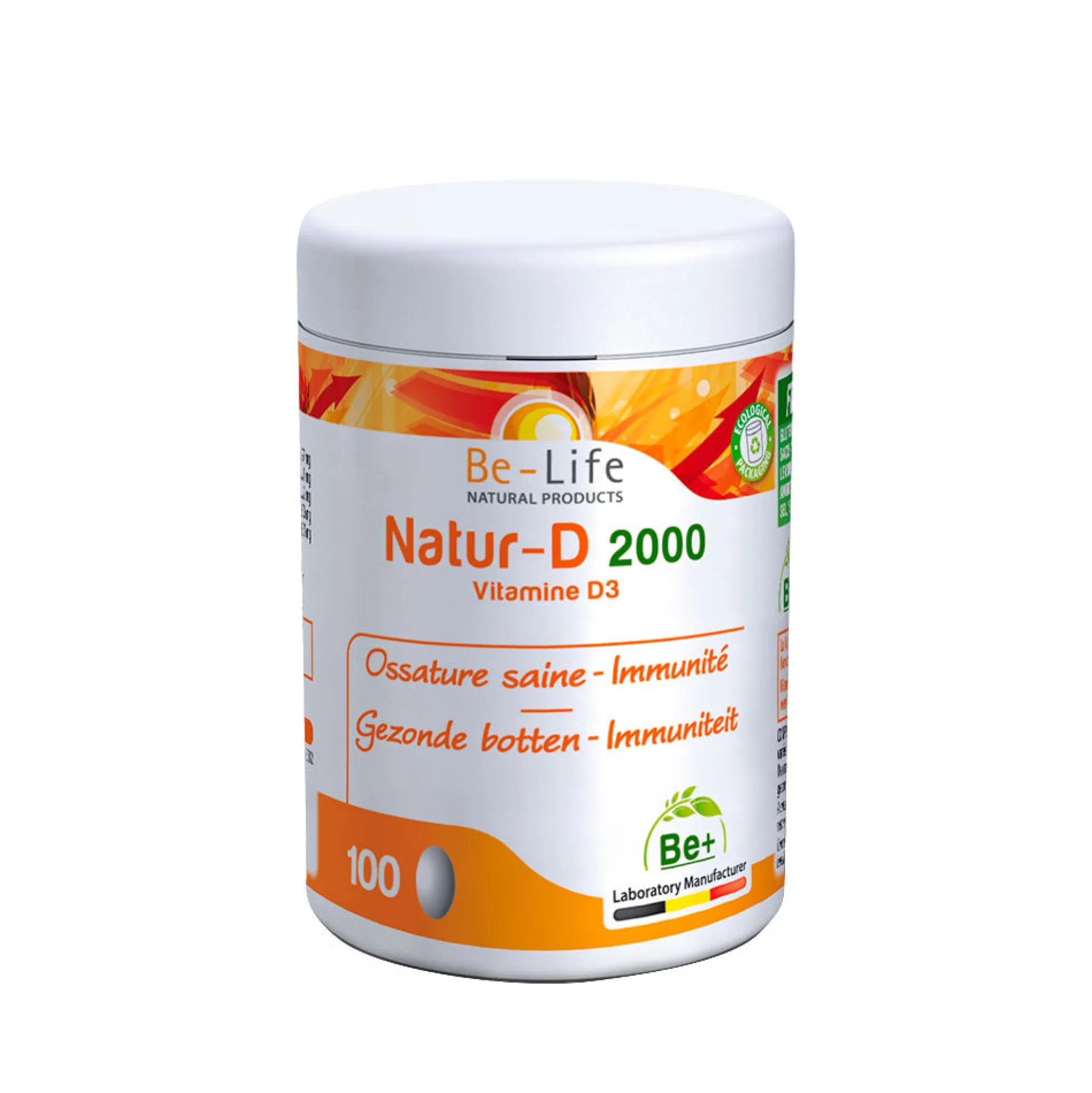 Natur-d 2000 Ui 100 Capsules
