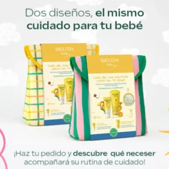 Neceser de Verano Weleda Baby Crema Pañal 75 ml + Gel Champú 200 ml