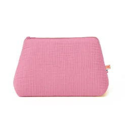 Neceser En Algodón Bio Rosa