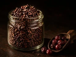 Nibs De Cacao Crudo Bio - 250g | Cacao Puro Ecológico Vegano Para Repostería Y Bebidas, Sin Azúcares Añadidos