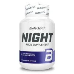 Night - 60 Cápsulas - Mejora Del Sueño - Biotech Usa