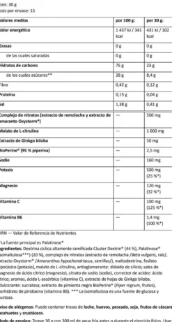 Nitro Beet Root Max Drink (nitrato De Remolacha) - 450g - Mango - Rendimiento - Amix Nutrition
