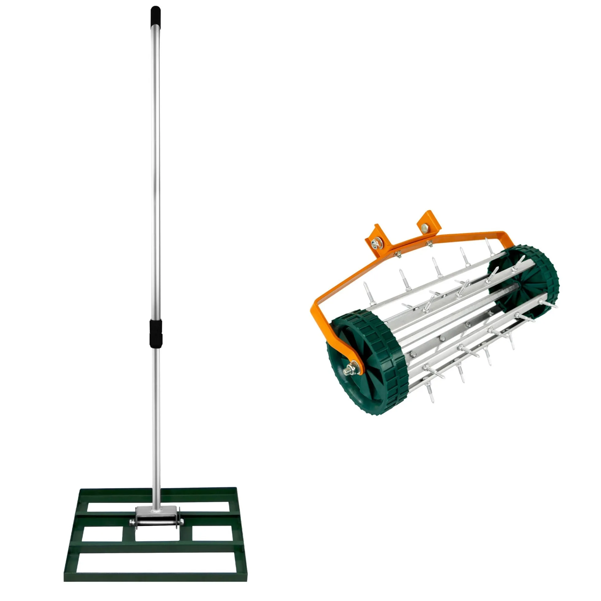 Nivelador De 50 Cm Y Aireador De Césped – Verde