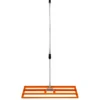 Nivelador De 100 Cm Y Aireador De Césped – Naranja