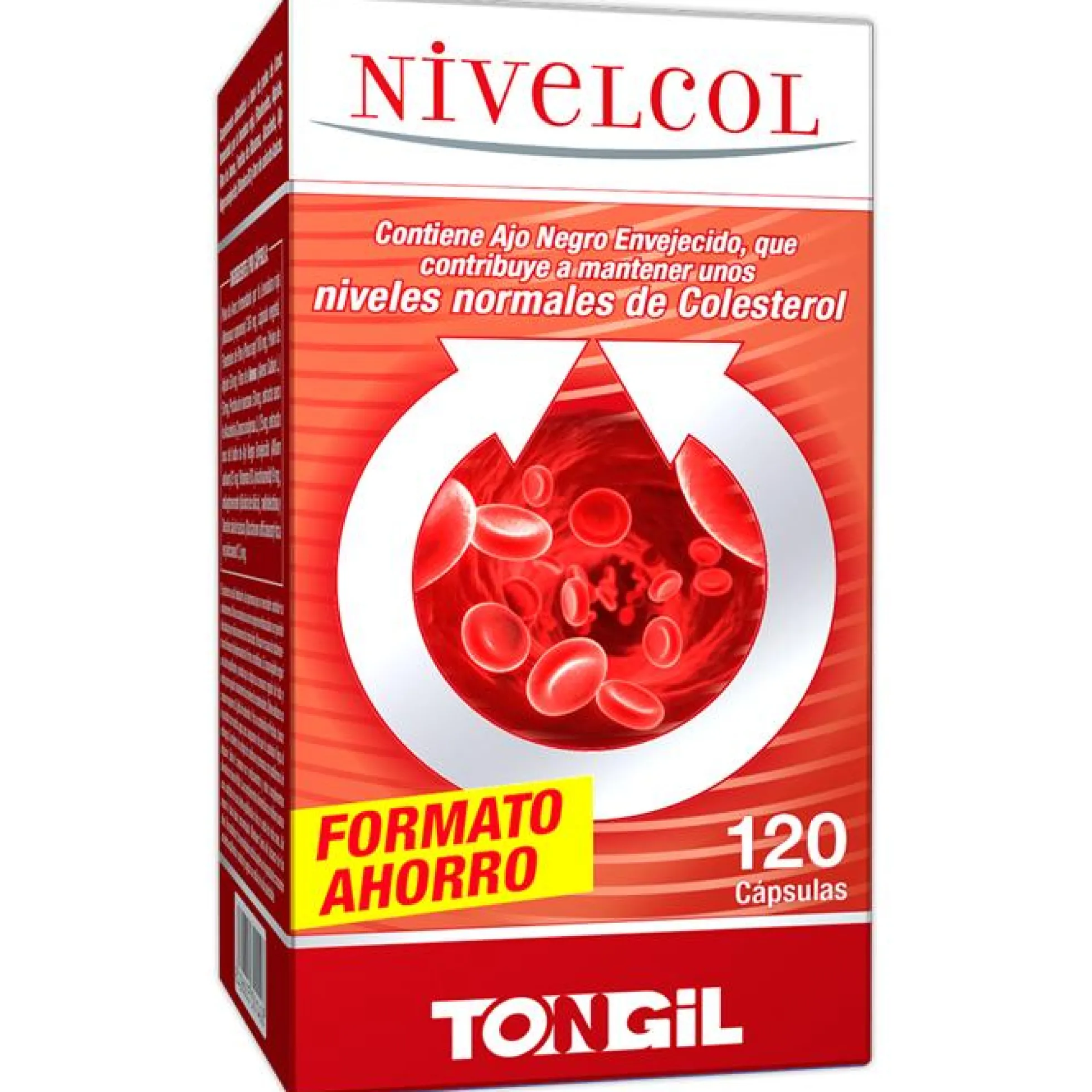 Nivelcol Tongil 120 cápsulas