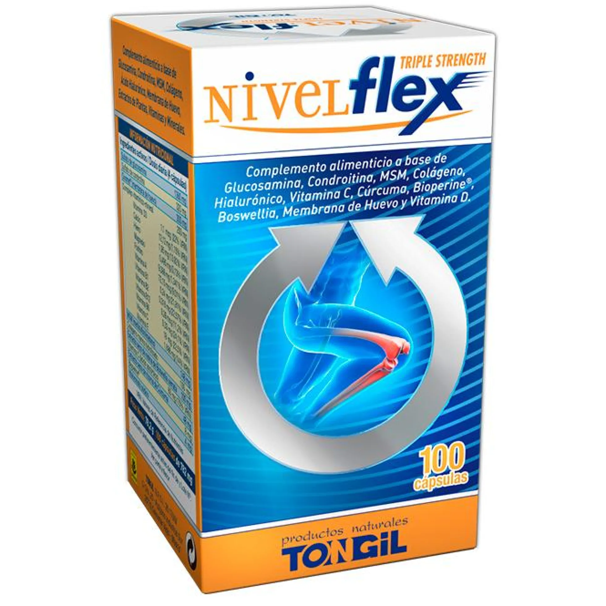 Nivelflex 100 Caps De Tongil 782 Mg