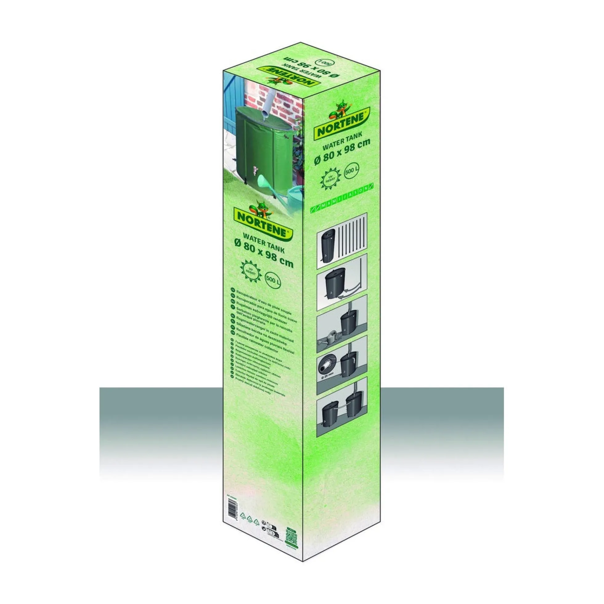 Nort Water Tank 200 L 60x70 Cm Verde Nortene
