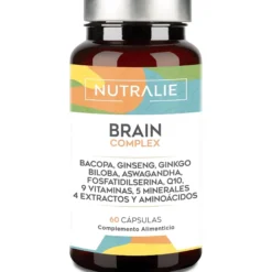 Nutralie Brain Complex Nootrópico con Agilidad Mental 60 Cápsulas