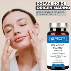 Nutralie Colágeno Marino Complex Ácido Hialurónico Piel 60 Cápsulas