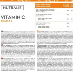 Nutralie Vitamina C 1000mg Rosa Canina + Vit C Antioxidante 180 cápsulas