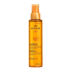 Nuxe Sun Aceite Bronceador Rostro y Cuerpo protección baja SPF10 Nuxe 150ml