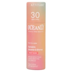 Oceanly - PHYTO-SUN Bálsamo labial con color SPF 30 - Baby Rose, Attitude, 8'5g