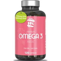 Omega 3 Capsulas 2000 Mg A Base De Aceite De Pescado - 120 Perlas Blandas Con 700mg Epa - 500mg Dha Con Vitamina E