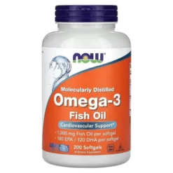 Omega-3 Fish Oil Molecularly Distilled 100 Perlas