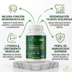 Omega-3 1000mg Efne (alta Concentración Epa/dha) · Certificado Ifos™ 5 Estrellas