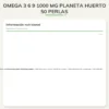 Omega 3 6 9 1000 mg Planeta Huerto 50 perlas