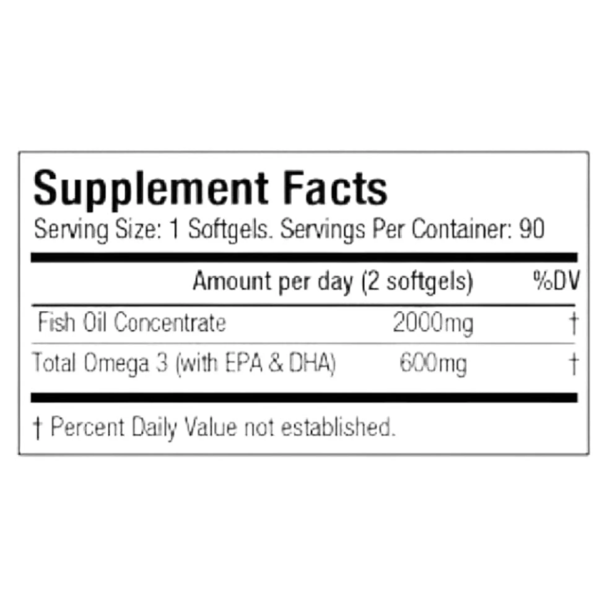Omega 3 90 Perlas
