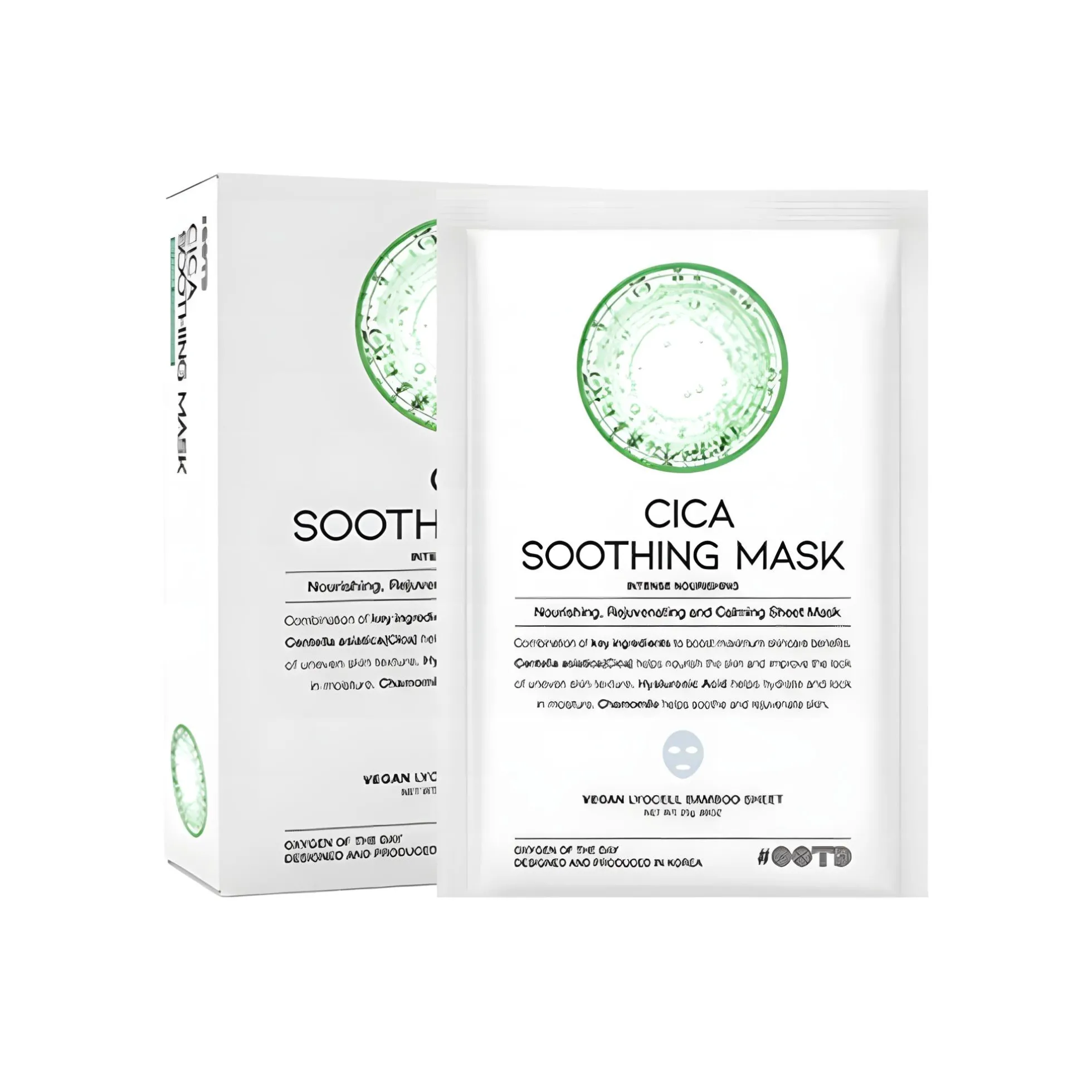#ootd Cica Soothing Mask (nourishing,rejuvenating,calming) 25 G