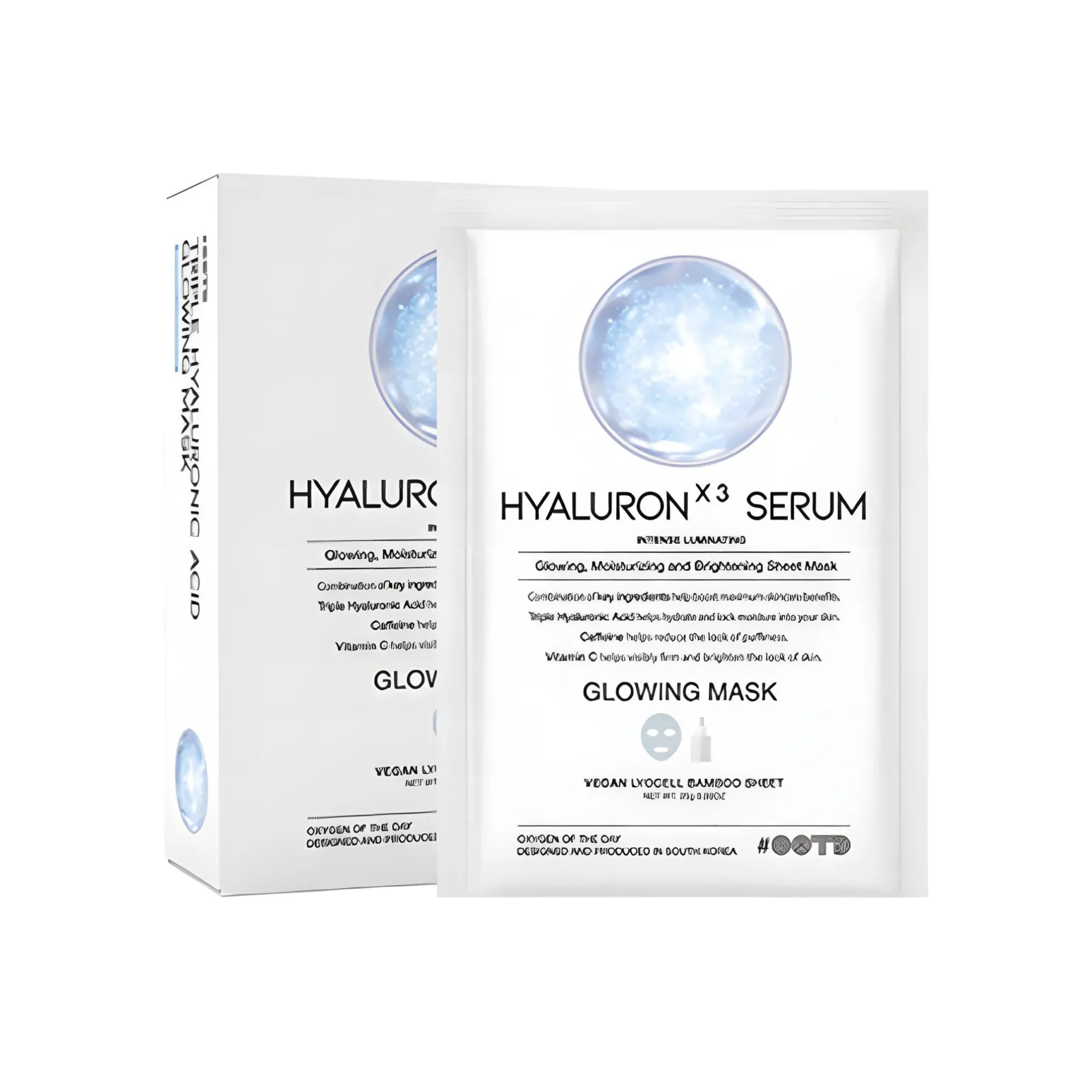 #ootd Triple Hyaruronic Acid Serum Glowing Mask 25 G