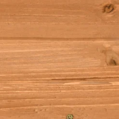Outsunny Arriate De Madera De Suelo O Pared 2 Orificios De Drenaje 91x18x16,5 Cm