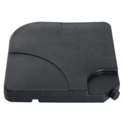 Outsunny Base Soporte De Sombrilla Pie Para Parasol Negro