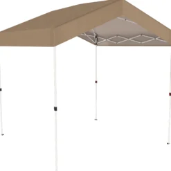 Outsunny Carpa Plegable 2,4x2,4 M Pop-up Upf50+ Bloqueo Central Altura Ajustable