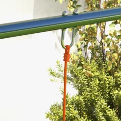 Outsunny Columpio Infantil Con 2 Sillas Y Soporte De Metal Multicolor