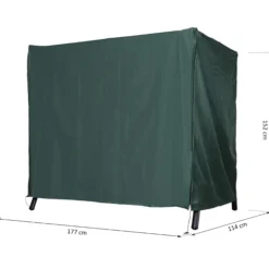 Outsunny Funda Columpios Jardín Cubierta Muebles De Exterior Con Cremallera