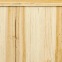 Outsunny Jardinera Con Enrejado De Madera Para Trepadoras 40x40x145 Cm Natural