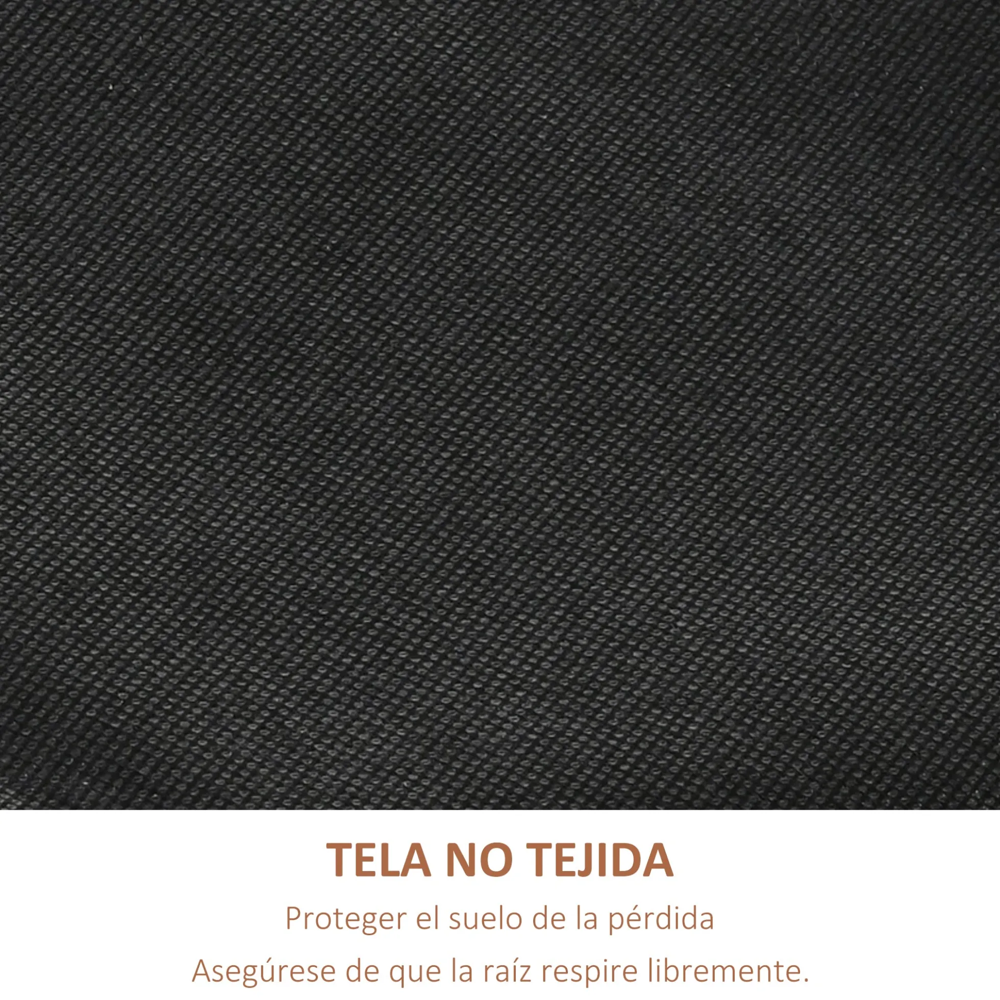Outsunny Jardinera De Madera De 4 Niveles Con Orificios De Drenaje Naranja