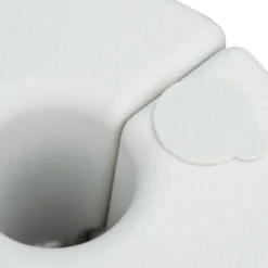 Outsunny Juego De 4 Pesos Para Carpas Rellenables De Agua Ø22/24x25 Cm Blanco