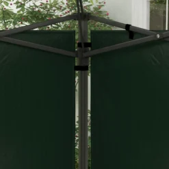 Outsunny Paredes Laterales Para Carpa 3x3 M Y 3x6 M 293x193 Cm Verde Oscuro