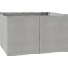 Outsunny 4 Paredes Laterales Para Cenador 3,5x2 M Sin Ventanas Gris Claro