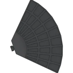 Outsunny Peso Para Base De Sombrilla De 4 Piezas Para Base Cruzada Negro