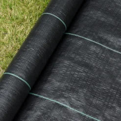 Outsunny Rollo De Malla Geotextil 1x50 M Malla De Jardín Contra Malas Hierbas