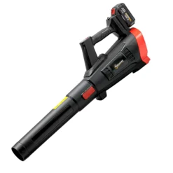 Outsunny Soplador De Hojas Sin Cable 18v Con 2 Baterías 4.0ah Y Cargador Negro