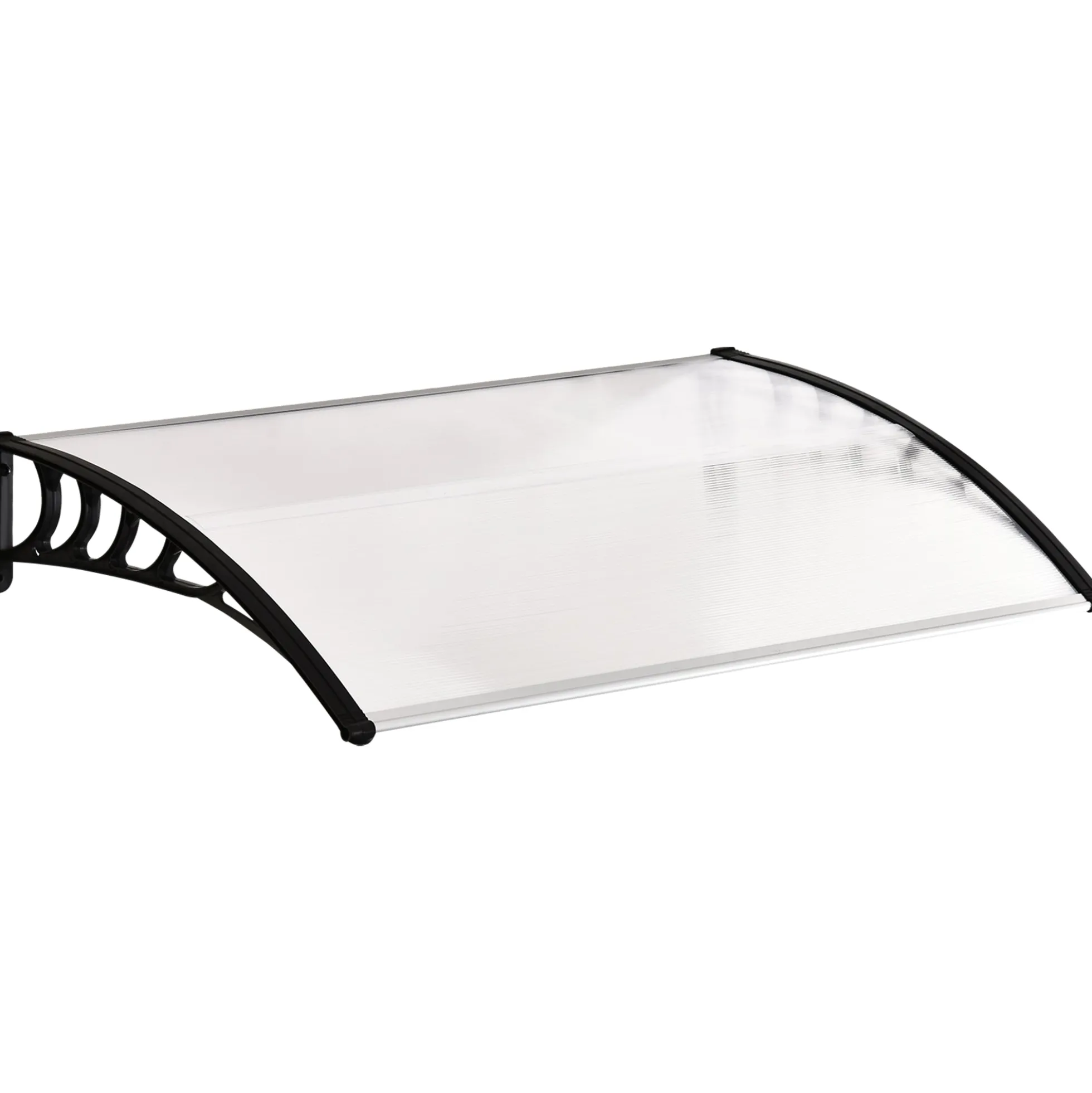 Outsunny Tejadillo De Protección Para Puertas Ventanas Contra Sol Y Lluvia