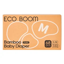 Pañales de Bambú Pure Premium T3 (de 6 a 10 Kg) Ecoboom 68 uds