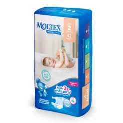 Pañales Moltex Premium Comfort T2 (3-6 kg) 42 Uds