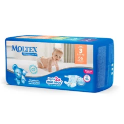 Pañales Moltex Premium Comfort T3 (4-10 kg) 56 Uds