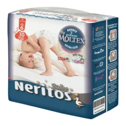 Pañales Neritos Baby by Moltex T6 30 uds