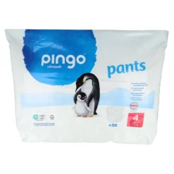 Pañales Pants Talla 4 ( 7 - 18 kg ) Pingo 30 unidades