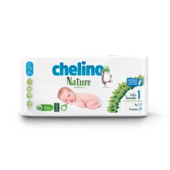 Pañales T1 1-3 kg Chelino Nature 28 Uds