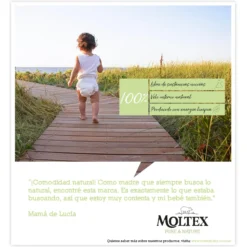 PañalesT2 (3-6 kg) Moltex Pure & Nature, 36 Uds