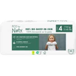 Pañal T4 Naty 7-18 kg, 44 ud