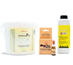 Pack Adiós Piojos - Productos Naturales Para Desparasitar Aves De Corral - Elimina El Piojo De Las Gallinas - Plus
