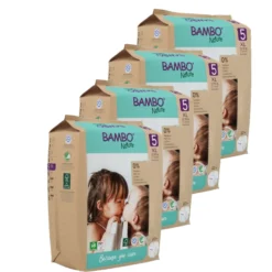 Pack ahorro Bambo Nature pañales T5(12-18kg) 88 uds