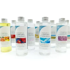Pack Ahorro Lámpara Catalítica Fucsia Mate + Fragancia Peach Velvet 200ml + Limpiador Neutro 200ml + Mecha Repuesto