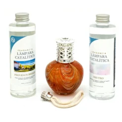 Pack Ahorro Lámpara Catalítica Orange Waves + Fragancia Provence Breeze 200ml + Limpiador Neutro 200ml + Mecha Repuesto