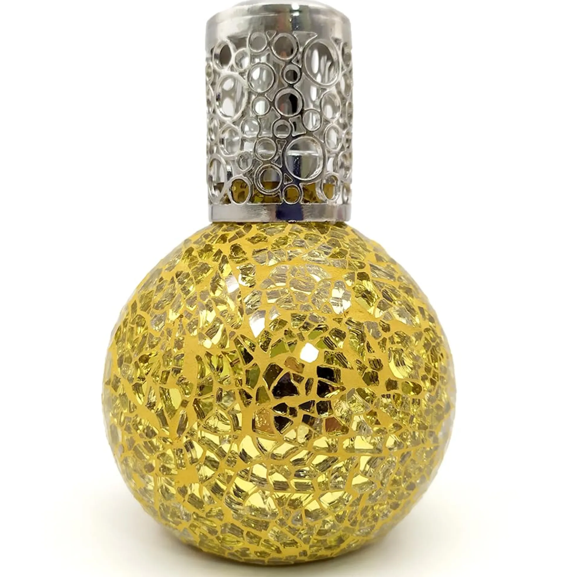 Pack Ahorro Lámpara Catalítica Mosaico Dorado + Fragancia Citronela 200ml + Limpiador Neutro 200ml + Mecha Repuesto